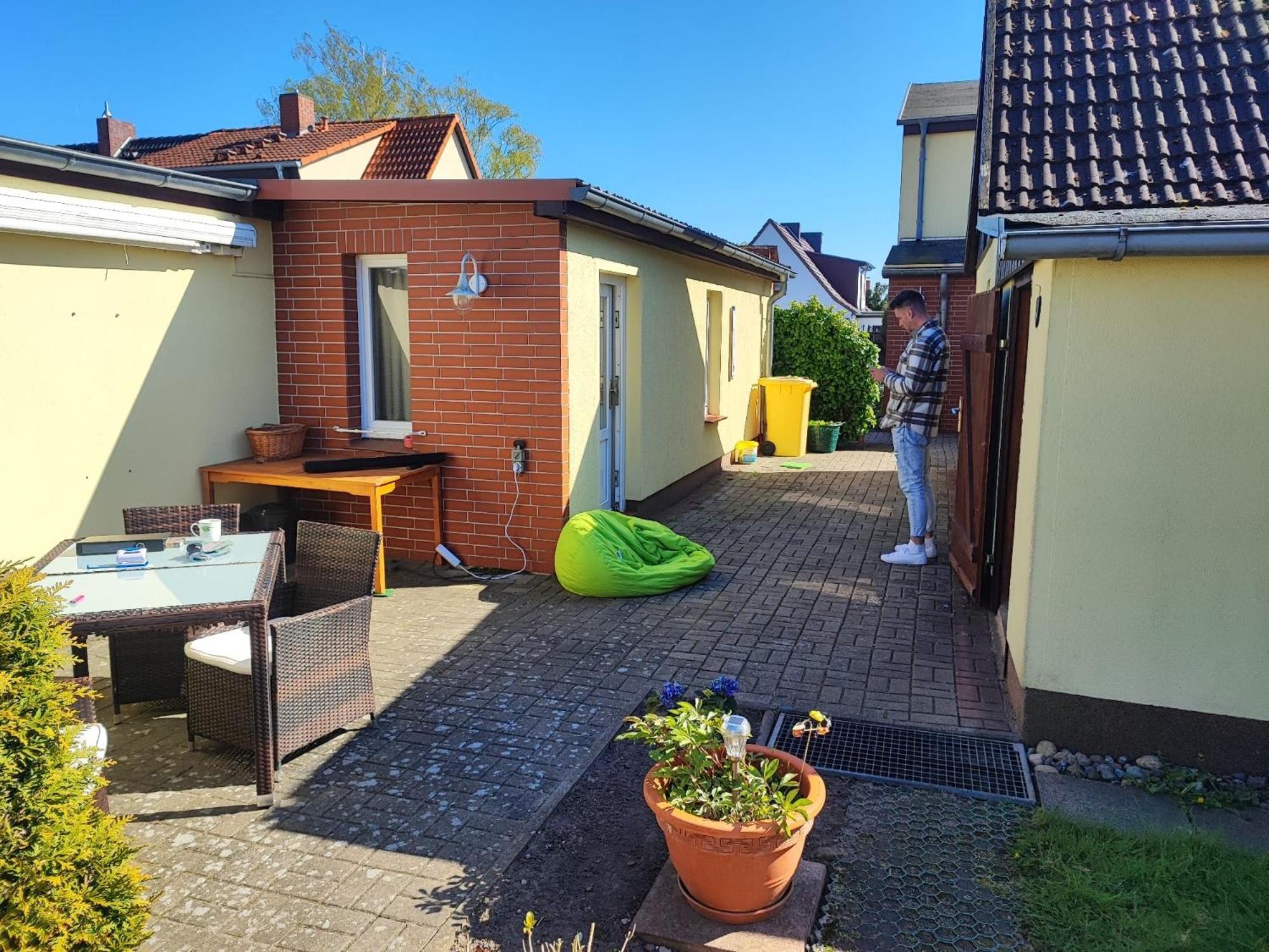 Ostsee Ferienhaus Mit Whirlpool Wolgast Exteriör bild
